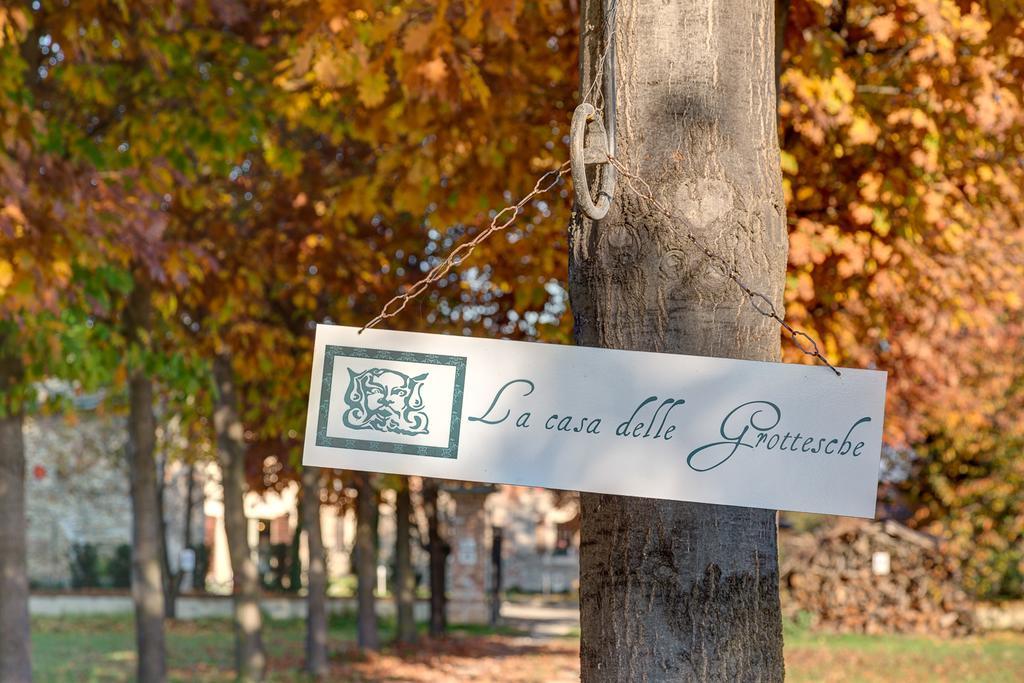 La Casa Delle Grottesche Panzió Bagnolo Piemonte Kültér fotó